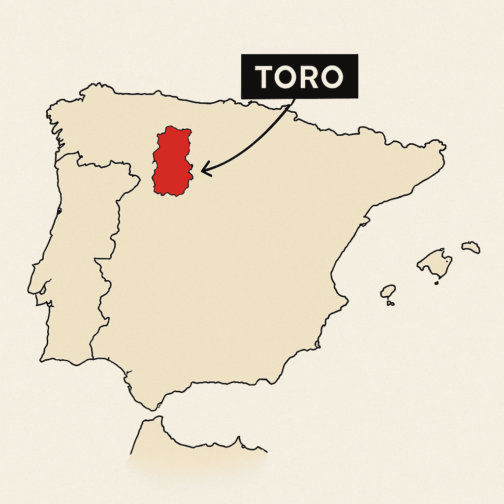 Billede af Toro regionen i Spanien